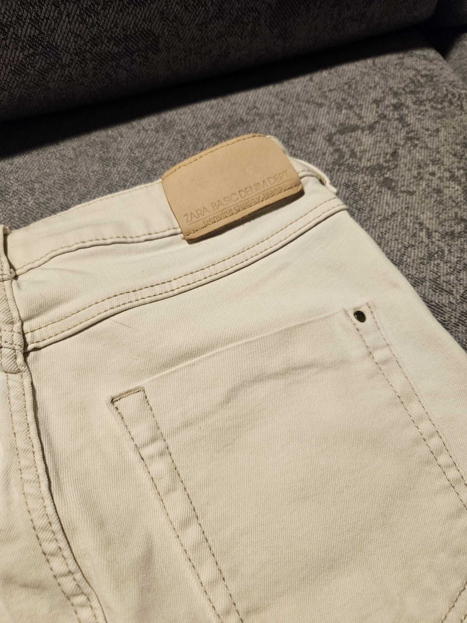 Calças brancas da Zara, tamanho 36/S, muito confortáveis