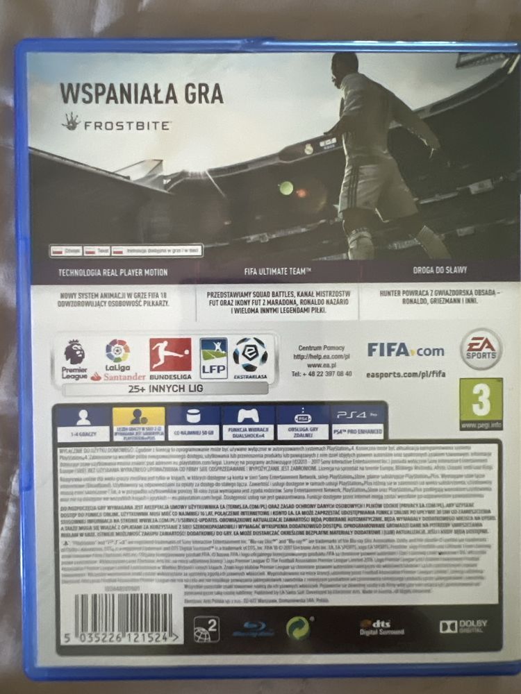 FiFA 18 PS4 stan bdb