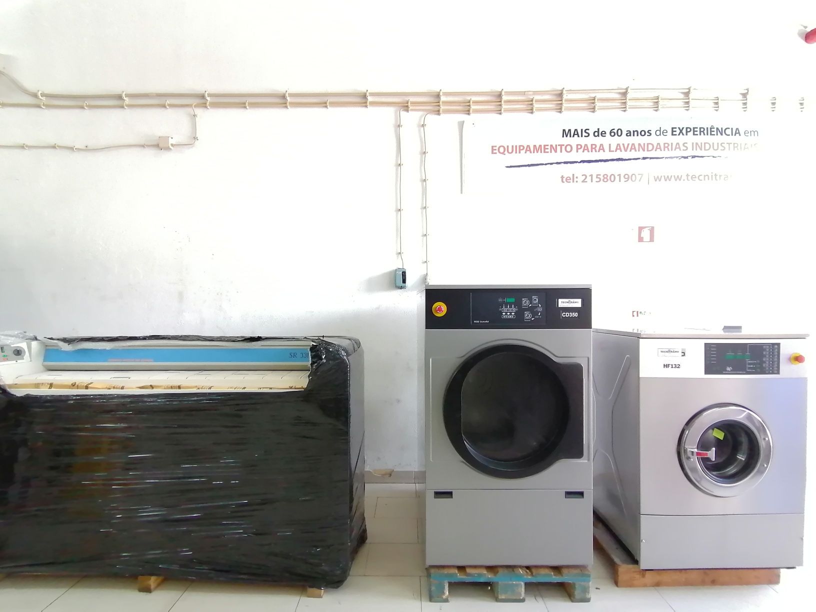 Aluguer de equip. para lavandaria industriais self service lares