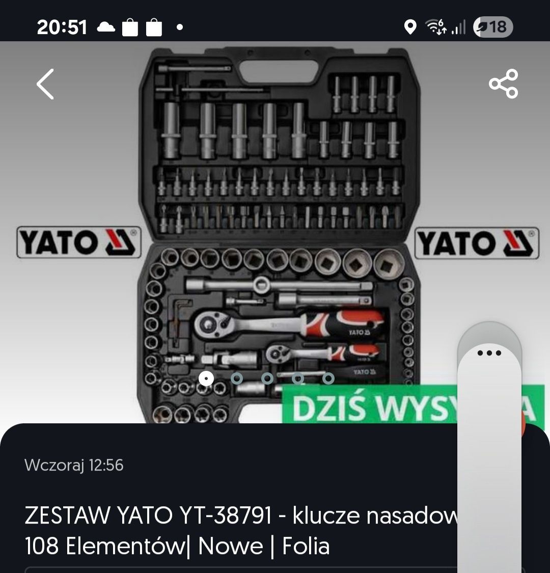 Klucze nasadowe yato