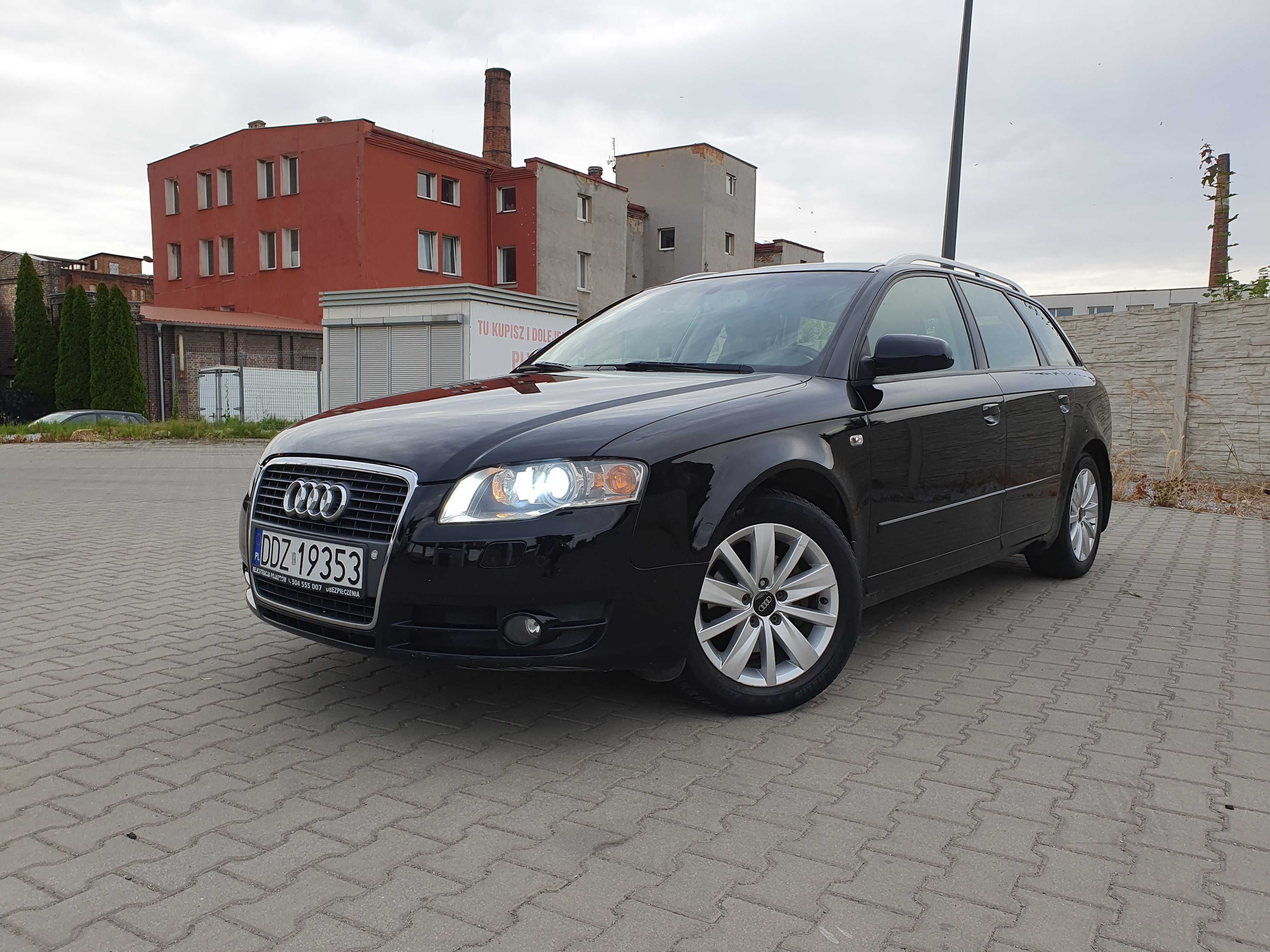 Audi A4 Avant, 2.0tdi, bixenon skrętny, kolorowy fis, multifunkcja.
