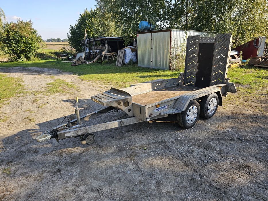 Przyczepka laweta pod minikoparke Indespension, 2700DMC, 2020r,