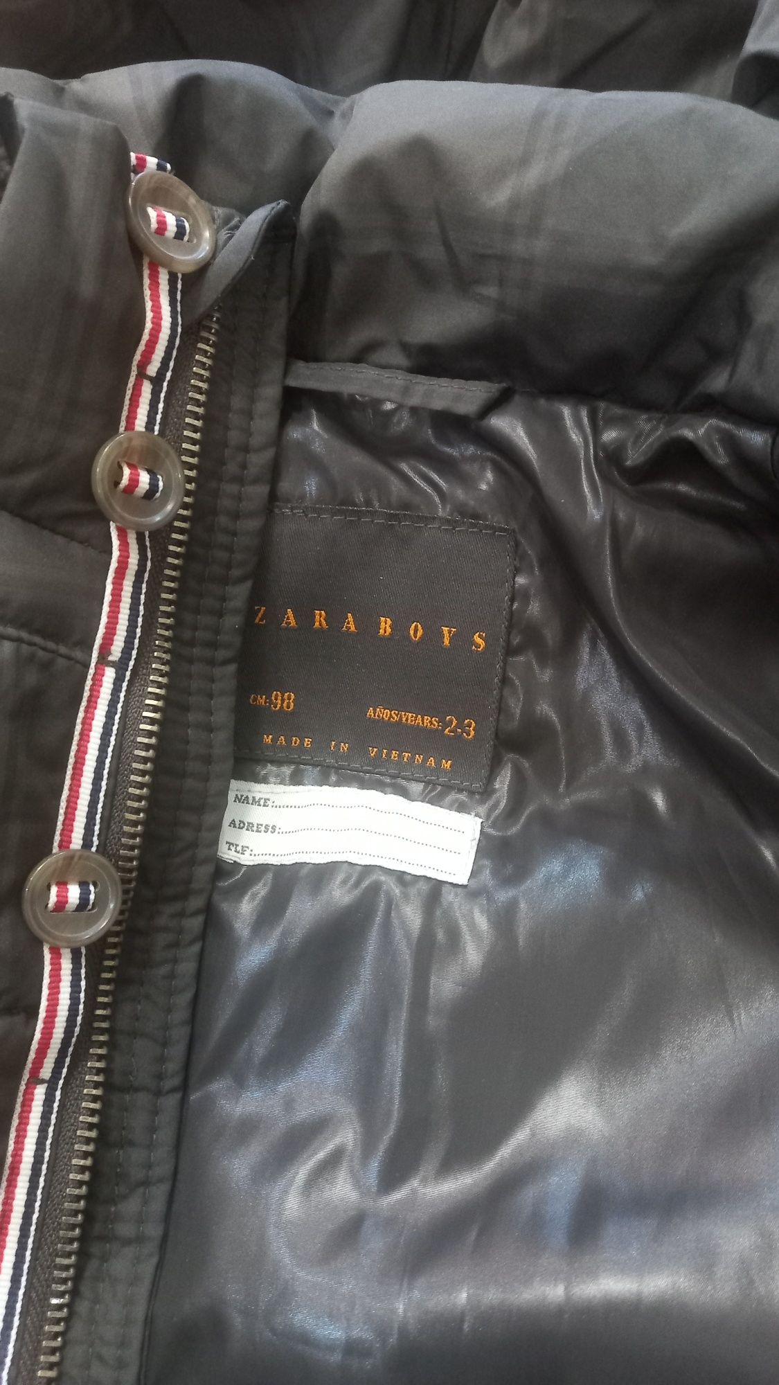 Zara курточка нова 98