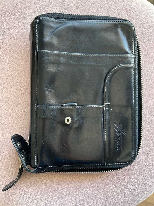 Agenda filofax em pele DAVIDOFF
