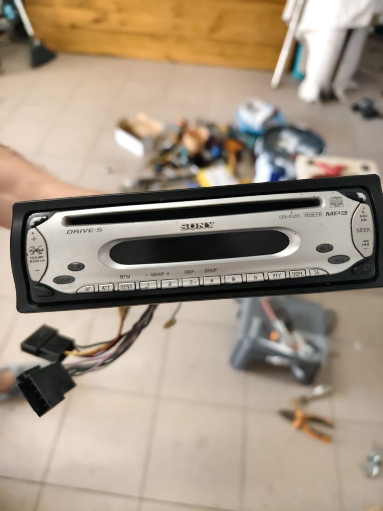 Rádio Sony Xplod