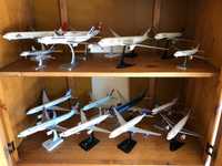 20 Aviões Boeing / Airbus escala 1/200 - Herpa / Hogan
