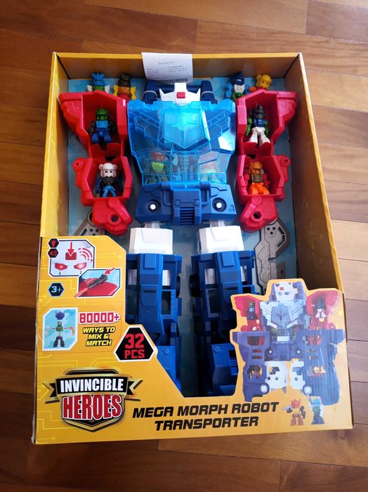 Prenda NOVA brinquedo Invincible Heroes - Robot Gigante Exobot