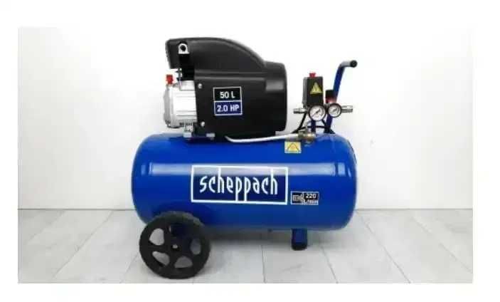 Компресор повітряний SCHEPPACH 50л 1.5 кВт 8 бар 220 л/хв компрессор