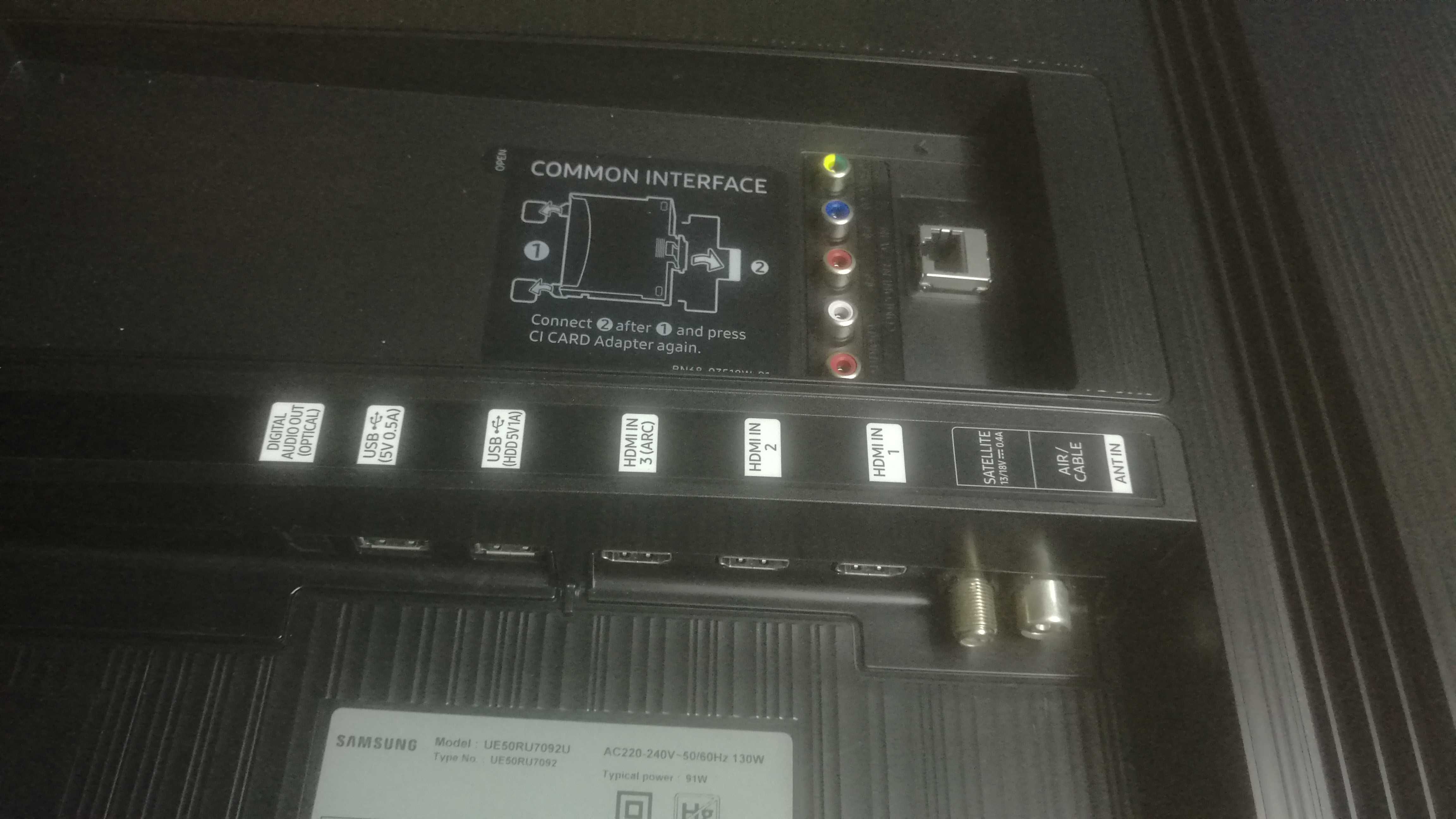 SAMSUNG  50 cali , LED, Smart