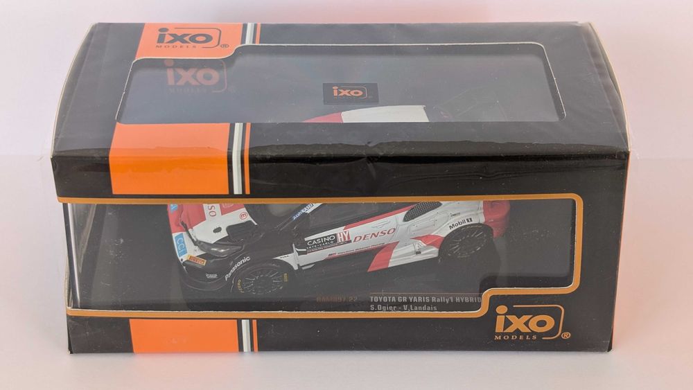 Ixo 1:43 Toyota GR Yaris Rally1 Hybrid WRC Ogier Rali Monte-Carlo 2023