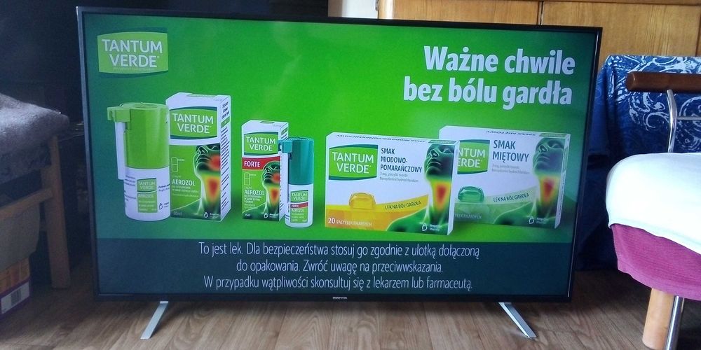 Telewizor Manta 55 cali 4k UHD smart tv dvb t2 bardzo dobry stan