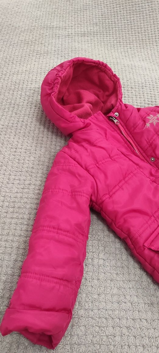 Kurtka zimowa dziewczęca lupilu 110/116