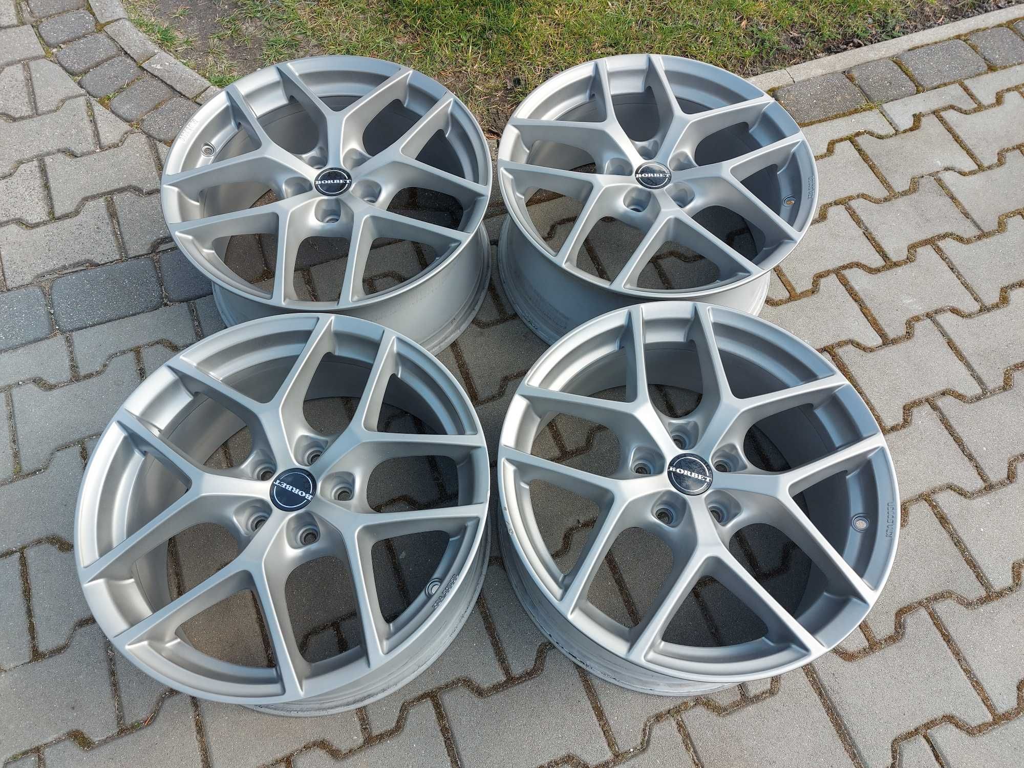 Felgi BORBET 5x112 18x8J Seat Leon FR Cupra Skoda Octavia RS Golf GTI