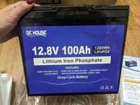 Аккумулятор DC HOUSE 100 Ач 1280 Втч 12.8В LiFePO4