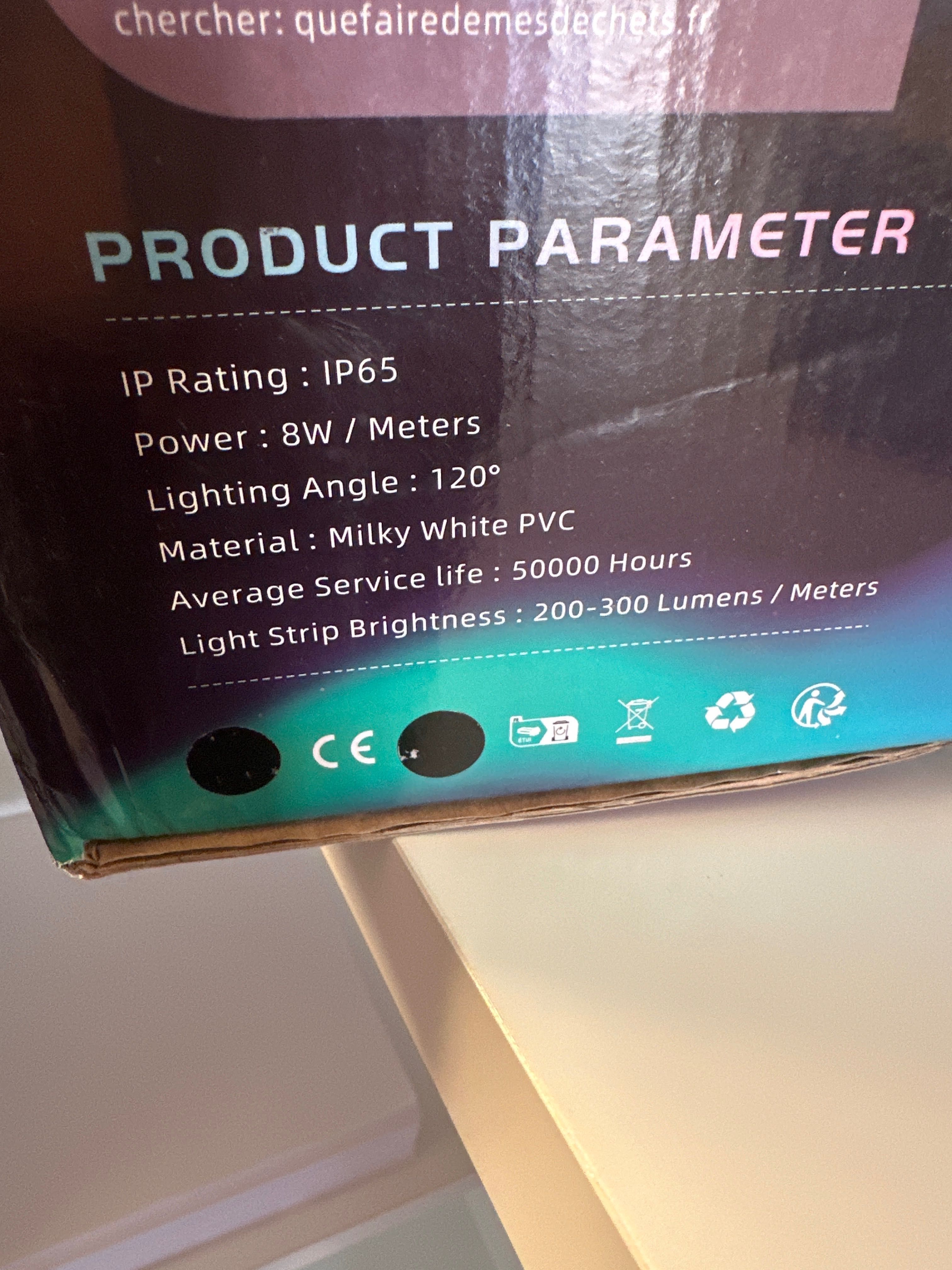fita LED RGB IP65 30 metros