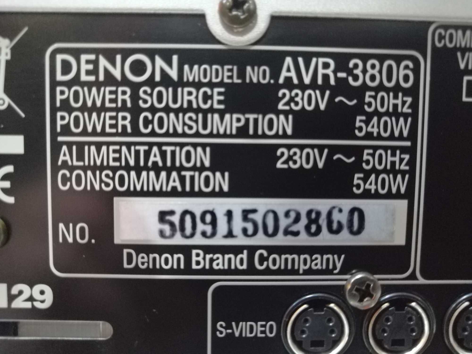 Amplituner Denon AVR-3806 + PILOT