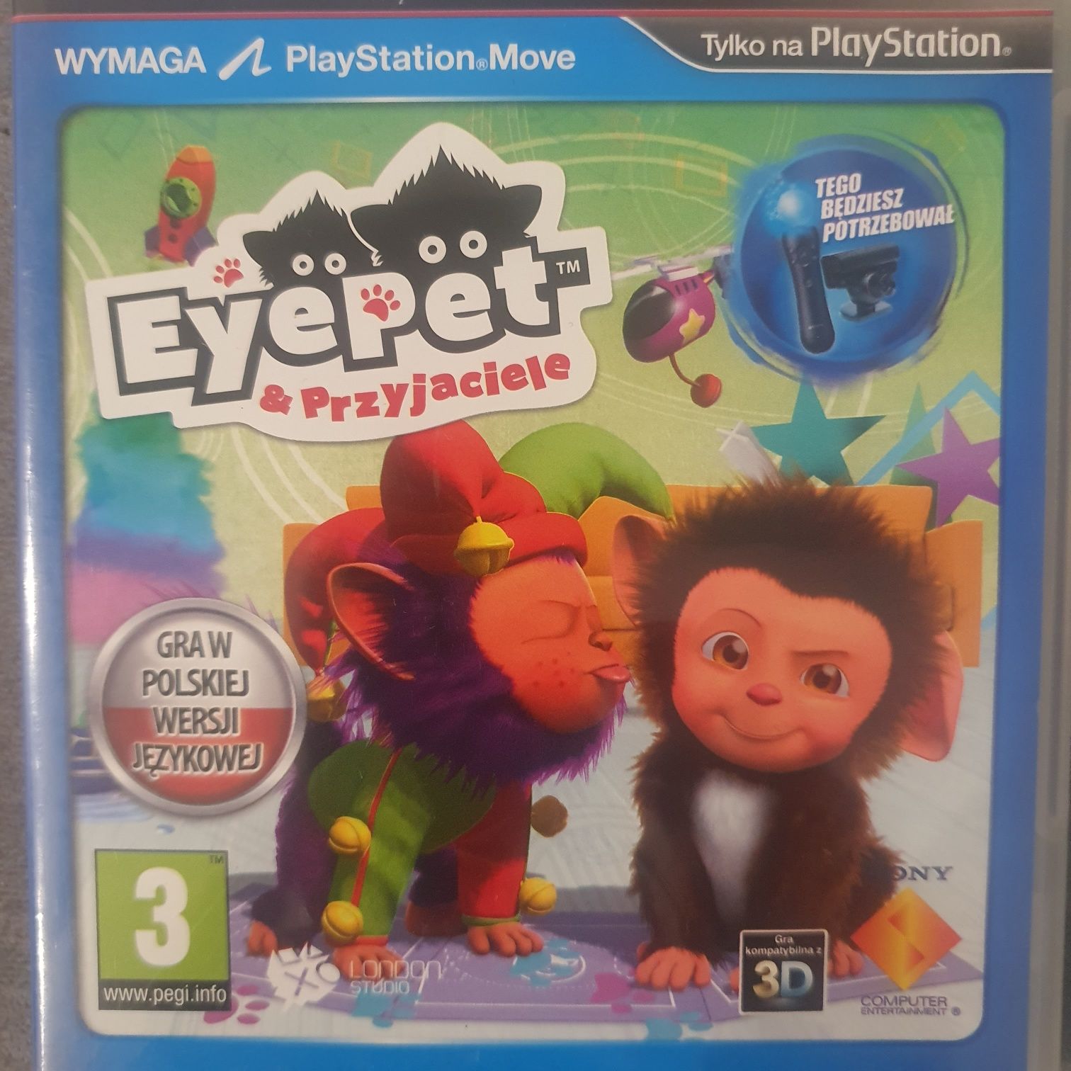 Eyepet&Przyjaciele PS3 gra w polskiej wersji językowej