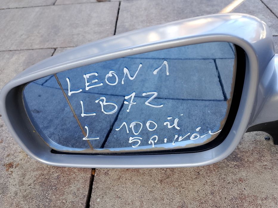 Lusterko lewe elektryczne 5 pinów Seat Leon 1, LB7Z