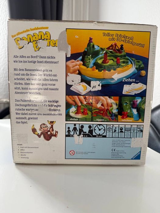 Весела сімейна гра від Ревенсбургер «Банановий Експрес».