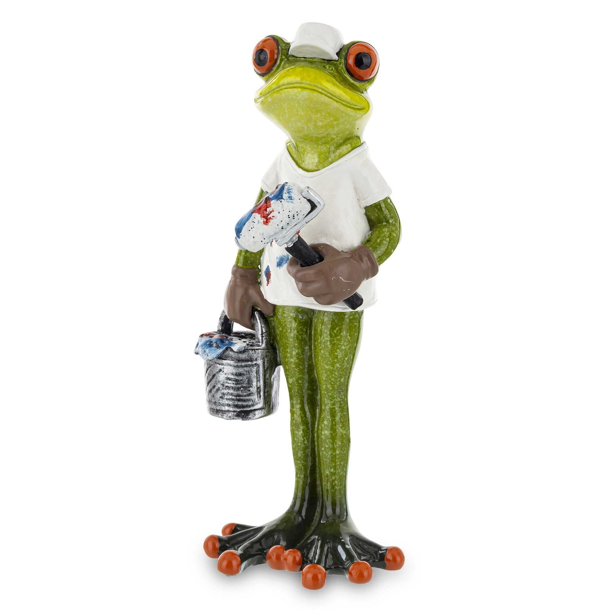 Figurka żaba malarz pokojowy