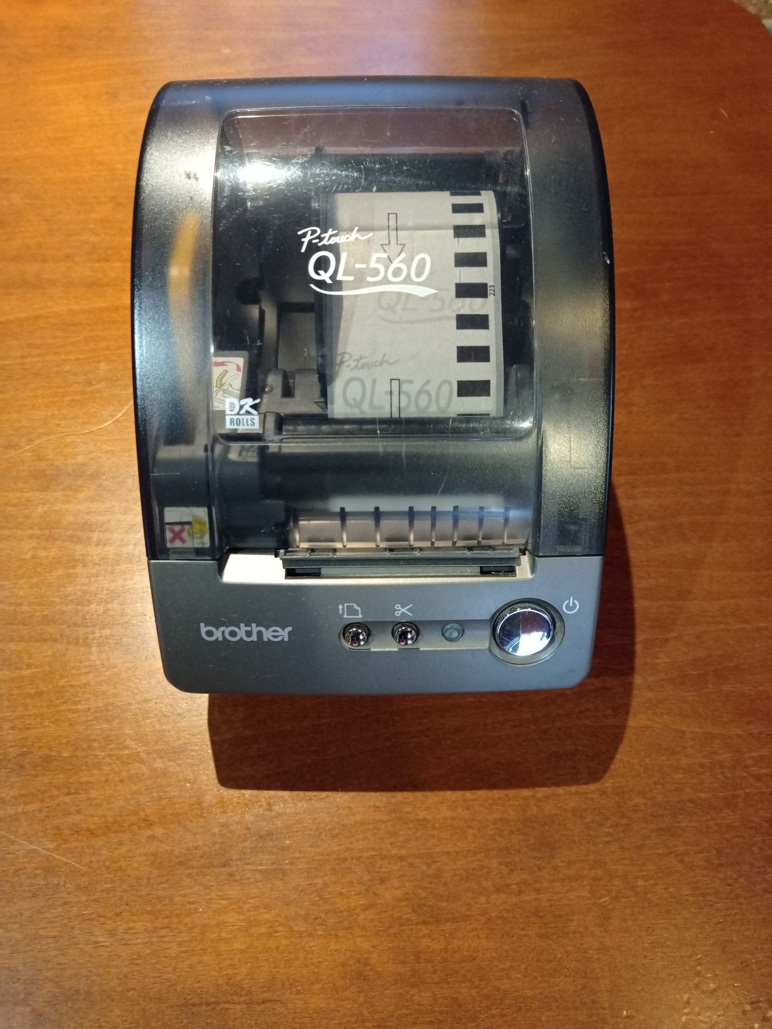DRUKARKA Termiczna  etykiet. BROTHER QL-560 z Gilotyną.