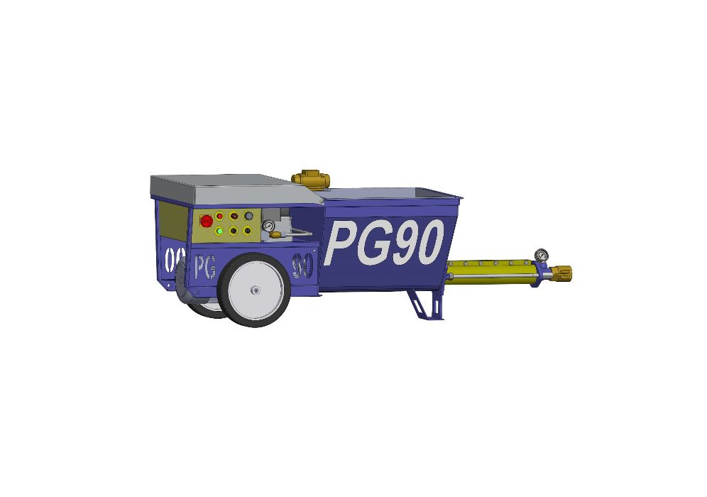 Pompa betonu torkretnica SPCC natrysk betonu PG90