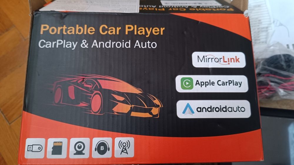 Car multi player Transmiter Kamera cofania Android auto CarPlay