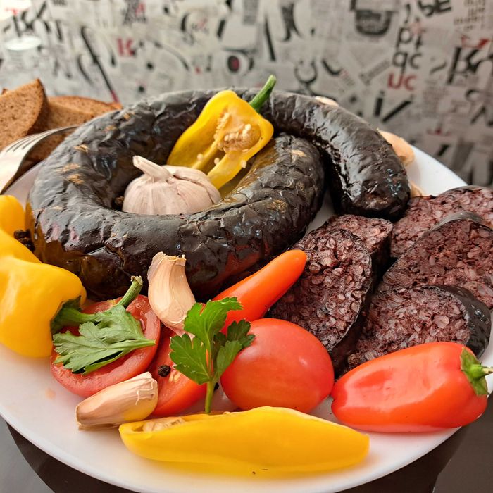 Кров'яна ковбаса.Кров'янка ОПТ 95 грн за кг.Печінкова ковбаса.ОПТ