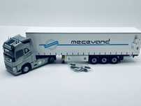 Eligor. 1/43. Volvo FH4 Globetrotter.Полуприцеп.Штора. Фура.