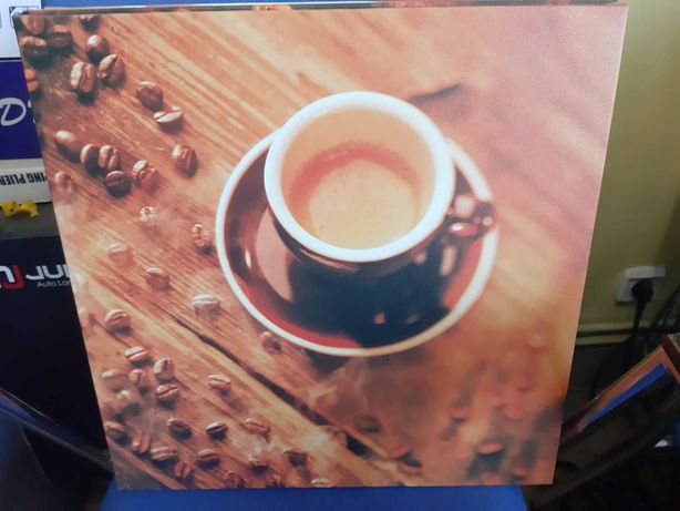 Obraz 40x40, motyw kawy