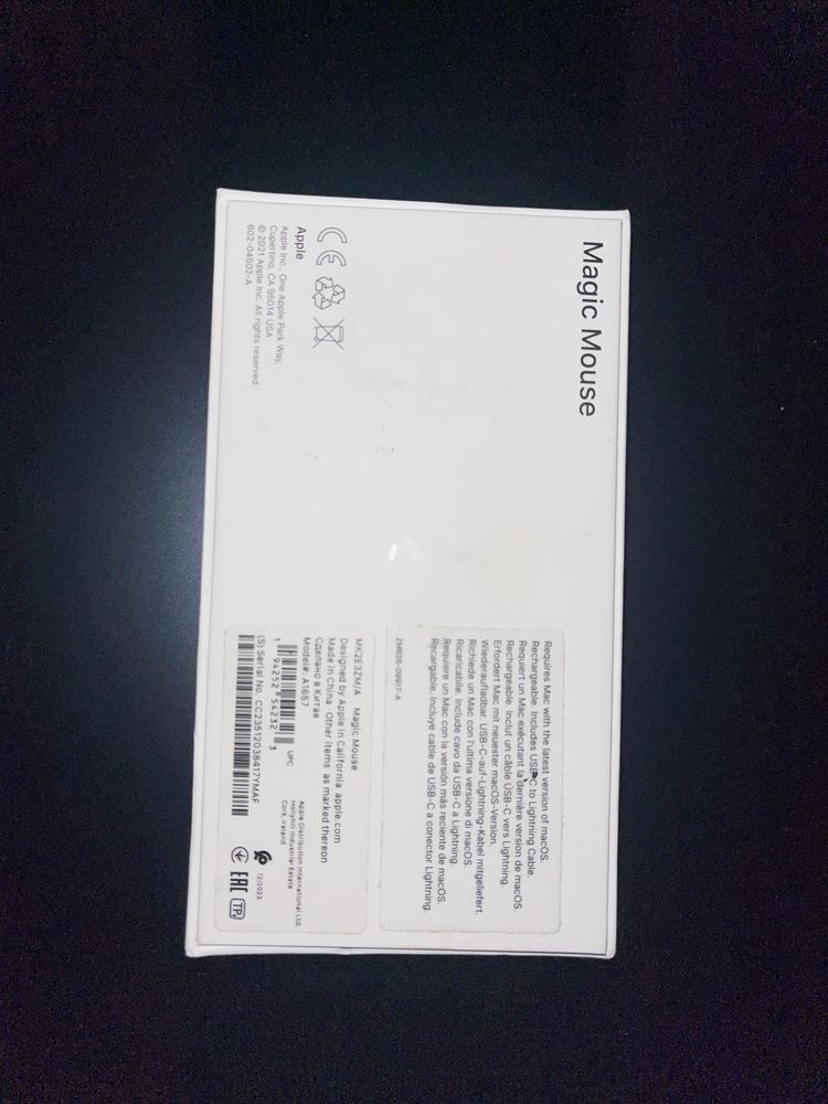 Myszka Apple Magic Mouse