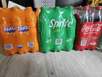 Napoje: Coca-cola, fanta, sprite