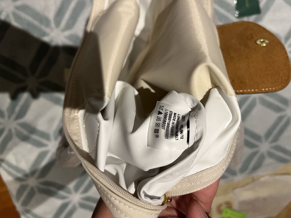 Longchamp Bege Nova Nunca Usada