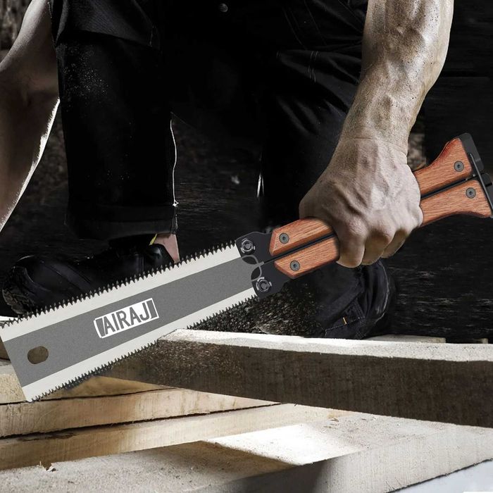 Serra japonesa dobrável para madeira