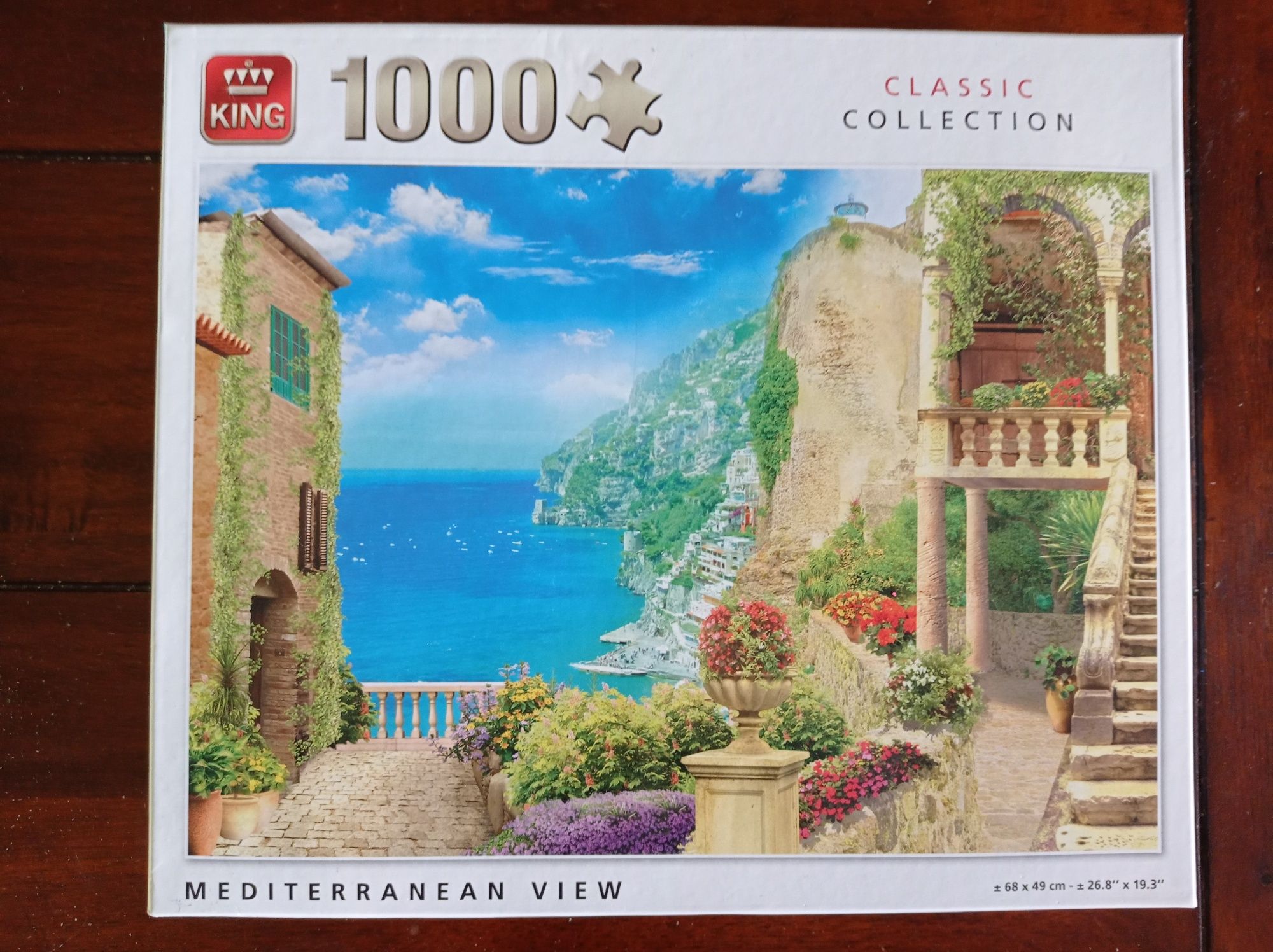 King puzzle Mediterranean view 1000 elementów