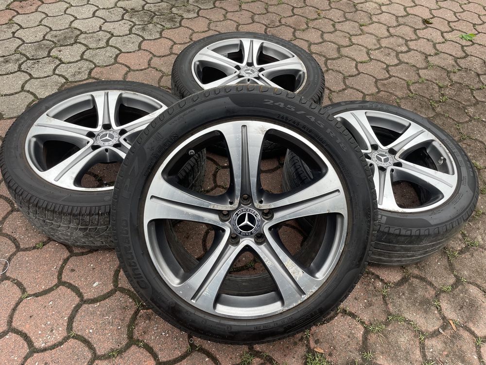 Koła felgi Mercedes w213 18 cali e klasa 5x112 oryginalne