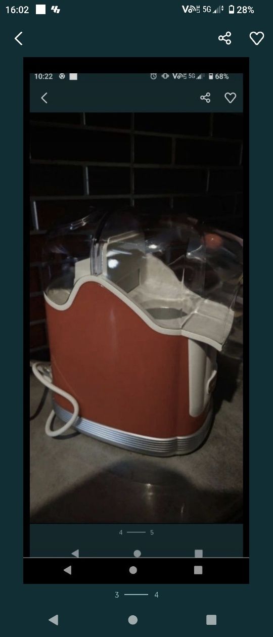 Maszynka do robienia pop corn