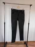 TOVA spodnie skinny rurki woskowane rozmiar L 40 bawełna i elastan

#t