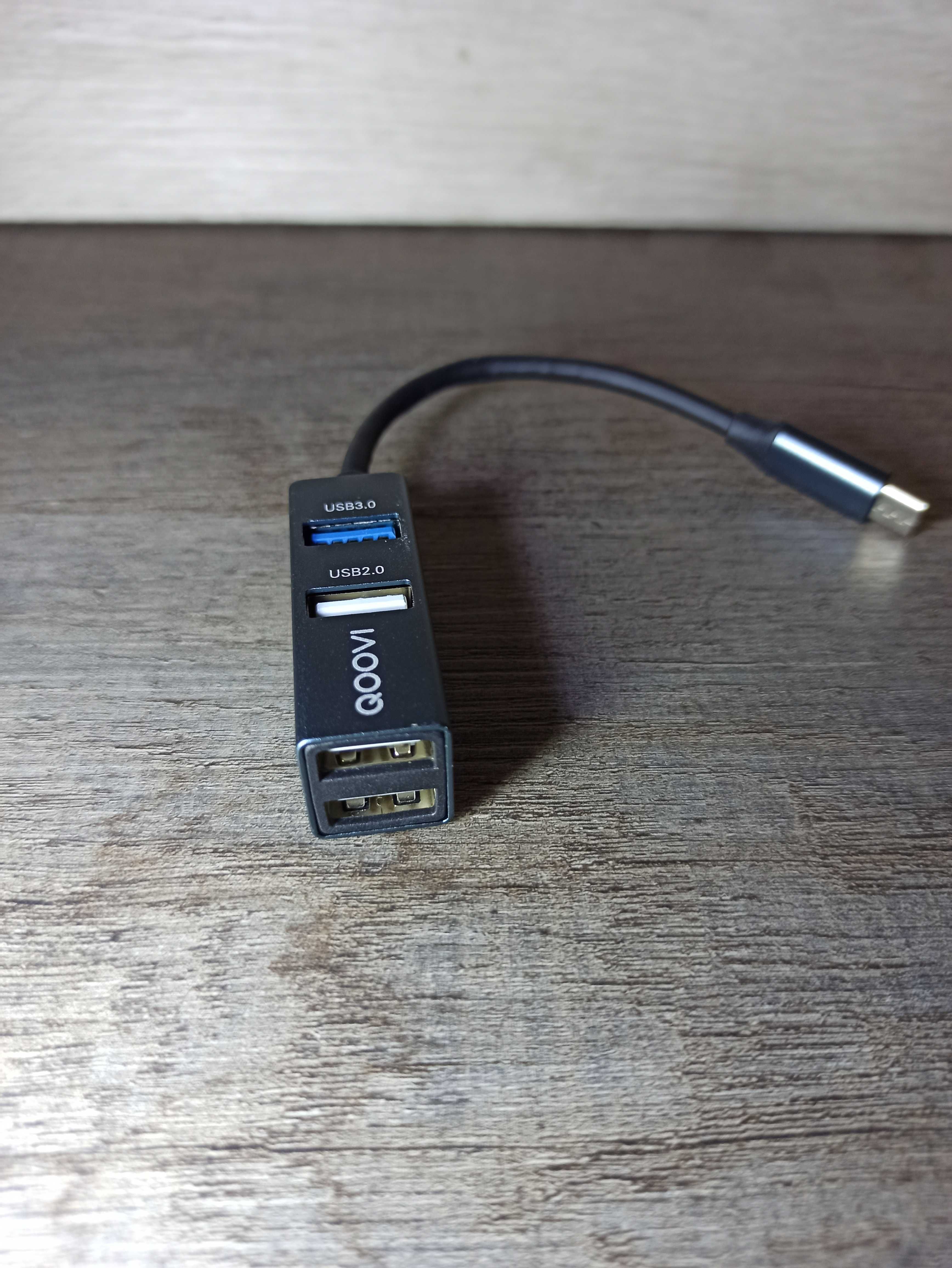 Концентратор хаб Type-C - 4 USB 3,0