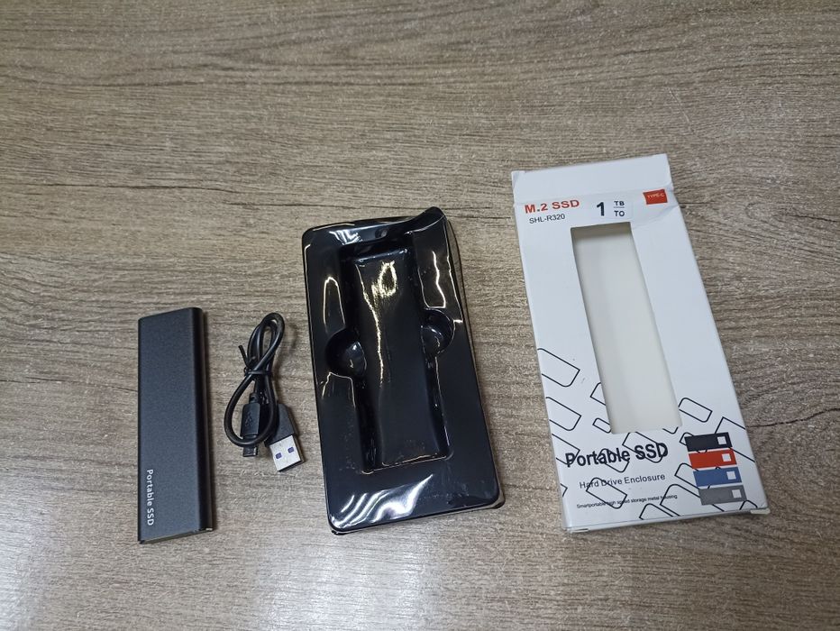 Накопитель 1 Tb usb type-c жёсткий переносной внешний диск