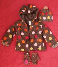 Зимова куртка - набір для дівчинки Gymboree. 4 -5 років.