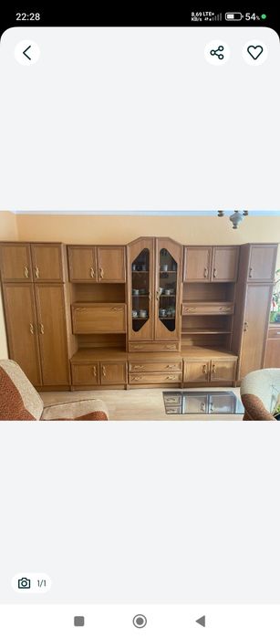 Meble do pokoju meblościanka segment szafa