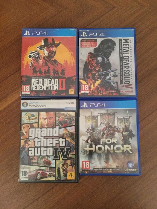 Vendo Jogos PS4/PC