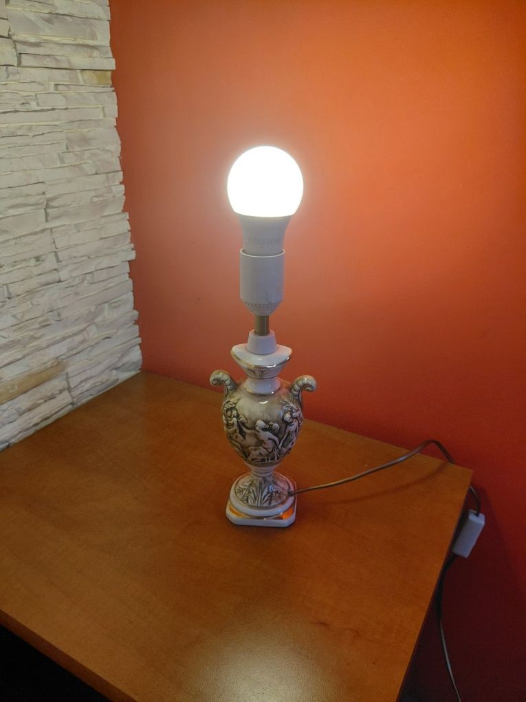 Lampka nocna włoska Capodimonte