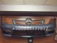 Бампер передний drl Mercedes benz W204 C class C180 C200 C63 AMG