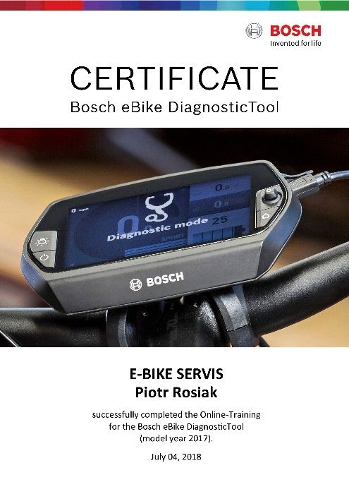 Ładowarka BOSCH ebike rower elektryczny 4A