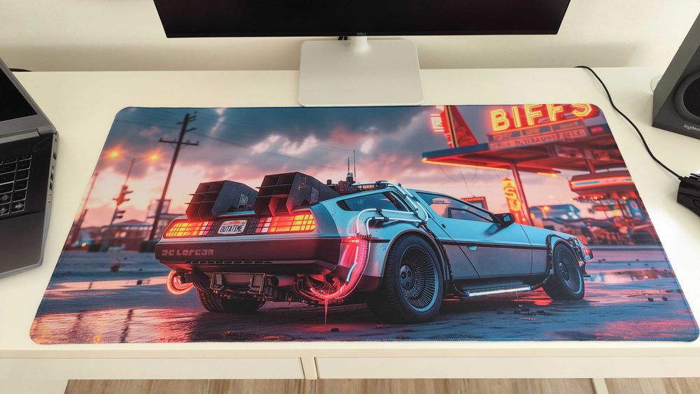 Podkładka Pod Mysz Myszkę Dla Graczy cyberpunk samochód XL 40x80cm