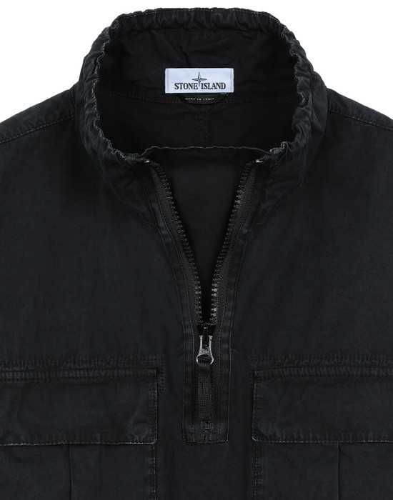 Анорак STONE ISLAND Anorak Cold Dye Treatment Black SI0109-BK