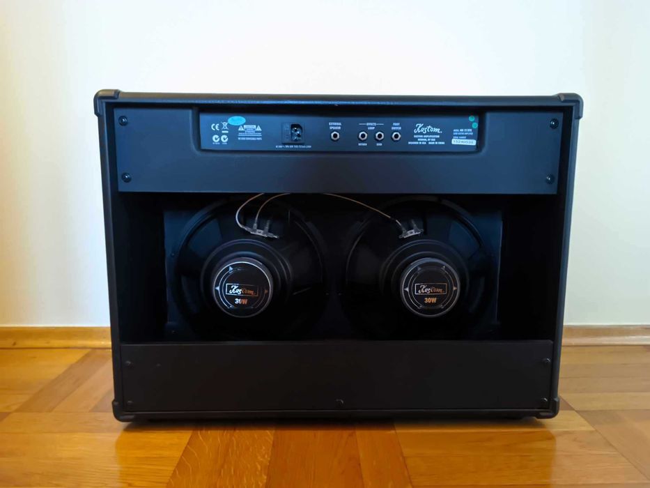 Kustom KG212FX - Wzmacniacz gitarowy, 30W, czarny