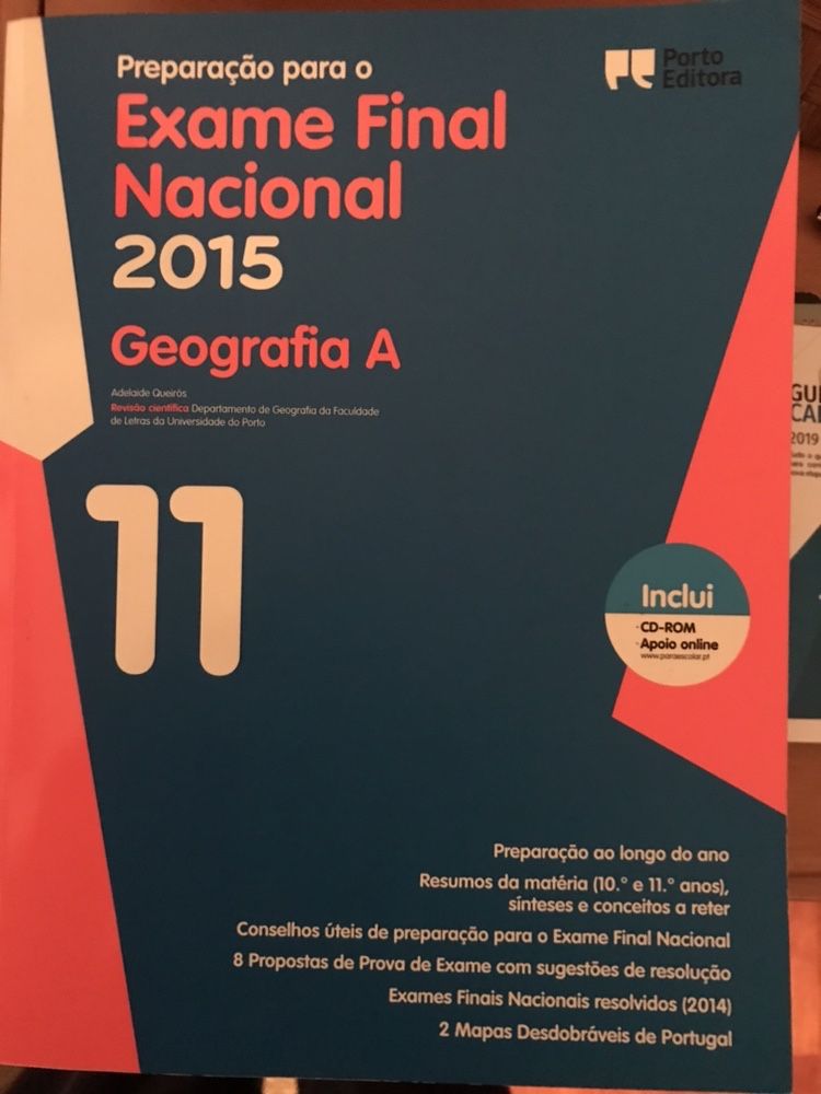 Preparação para o Exame Nacional 11º Ano - Geografia A - 2015